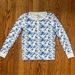 Roller Rabbit Octopus Print Cotton Pajama Set
